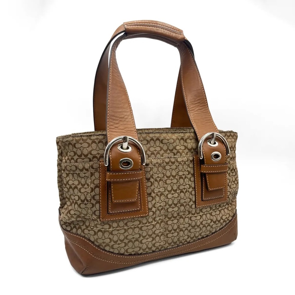 Coach Soto Brown Tote Bag small